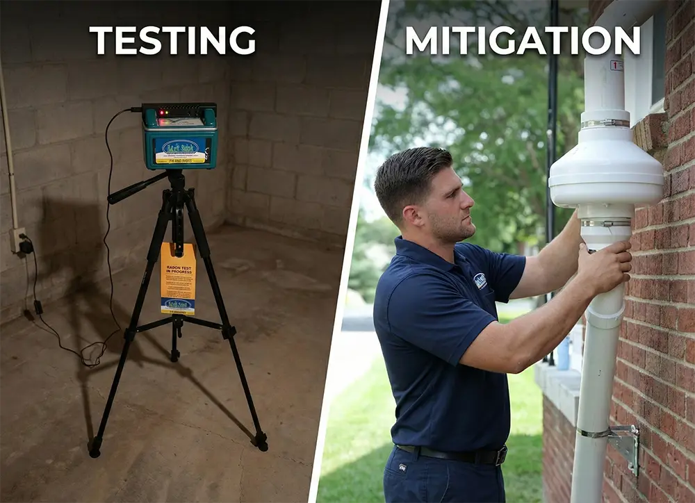 We Do Radon Testing and Mitigation in Asheville