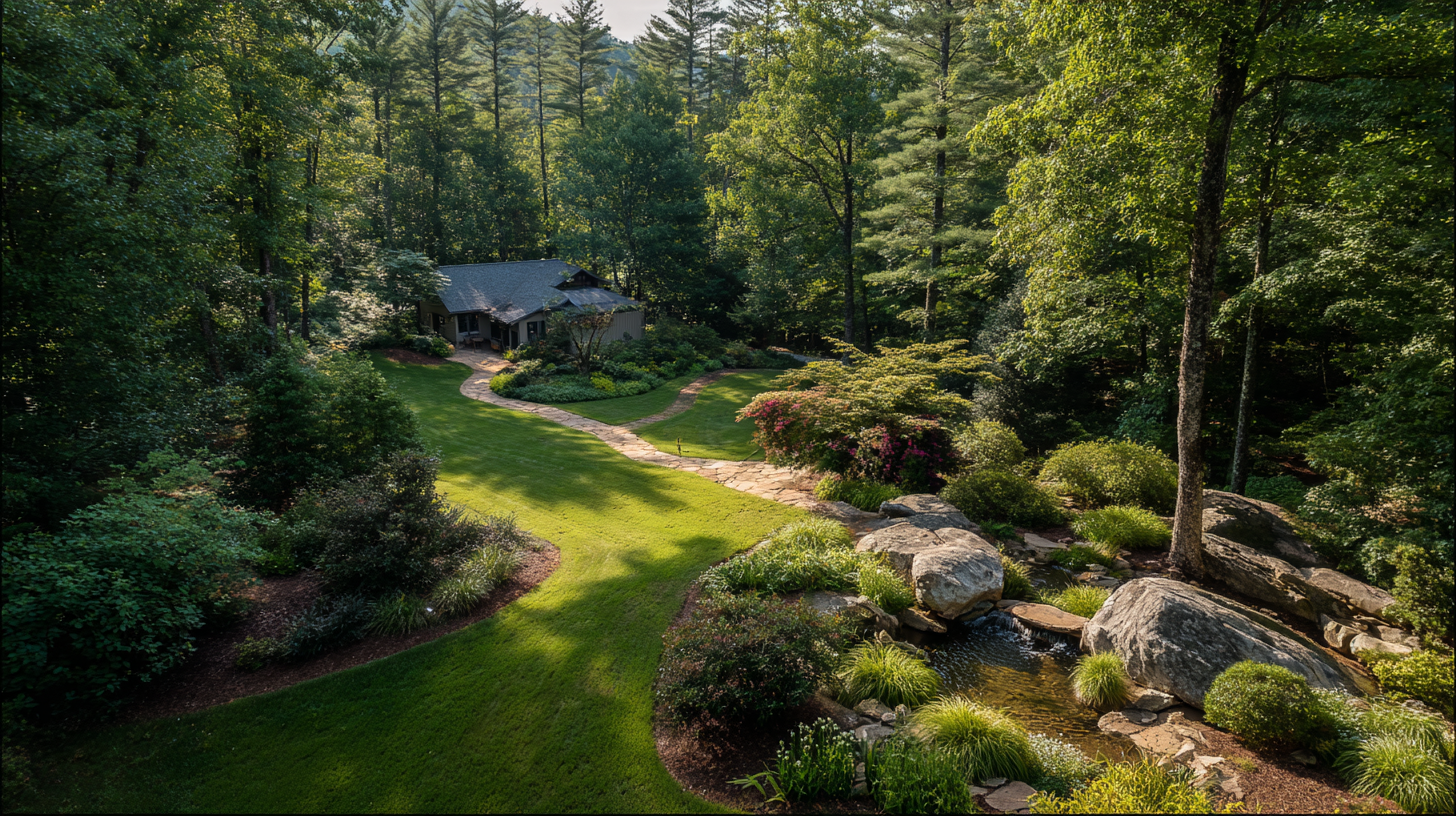 can i landscape around septic systems