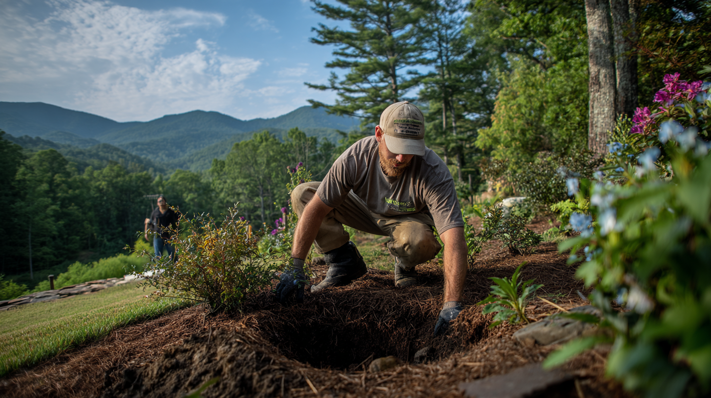 can i landscape around septic systems