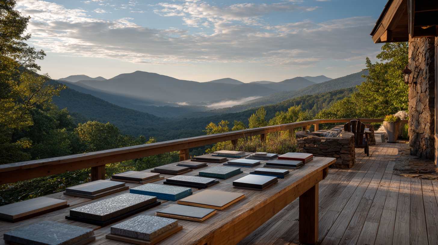 best deck materials for Asheville climate